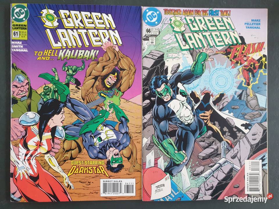 Green Lantern zestaw 11 komiksów DC USA Gdynia