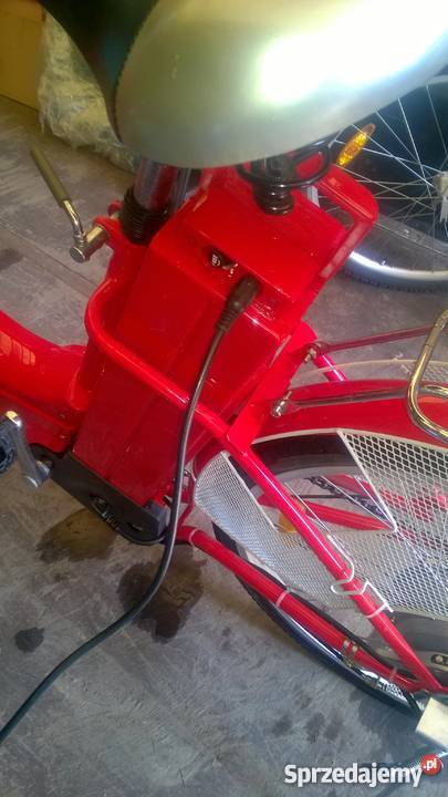 sprzedam rower elektryczny z małym przebiegiem podlaskie Łomża sprzedam