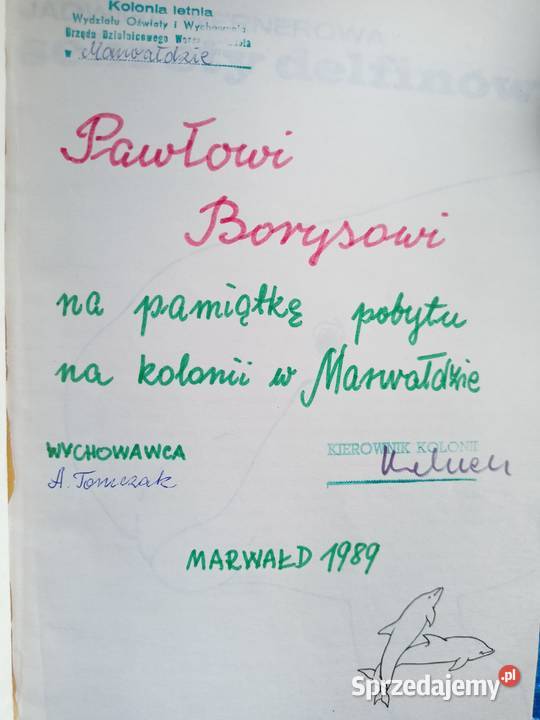 Sekrety delfinów Wernerowa książki Trójmiasto biologia Gdańsk