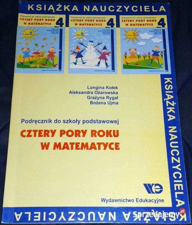 Cztery pory roku w matematyce kl 4 Kołek Longina lubelskie Chełm