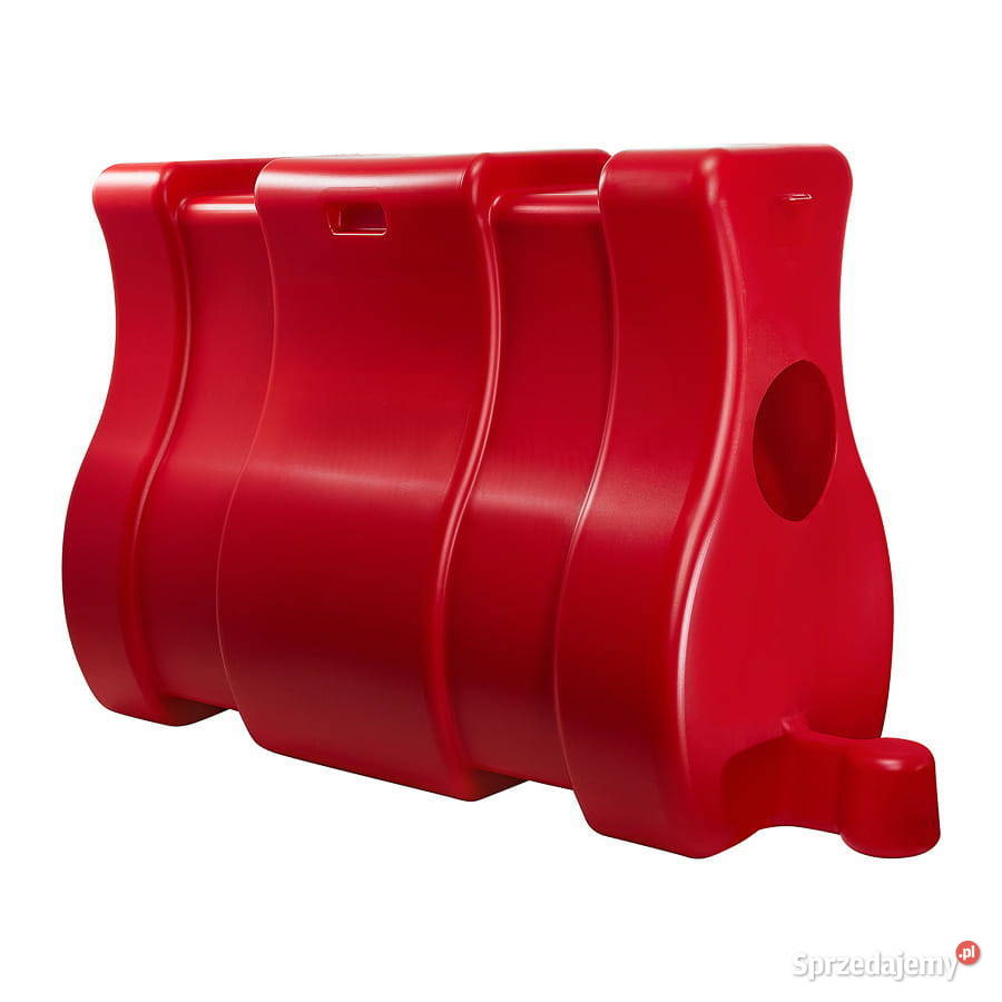 Separator ruchu PCV U25c dł 110 wys 80 czerwony Przęsła Szczecin
