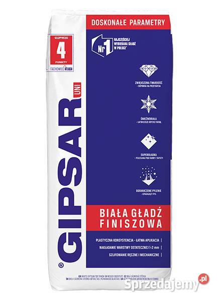 Atlas Gipsar Uni20Wzmocniony Polimerami Gładź