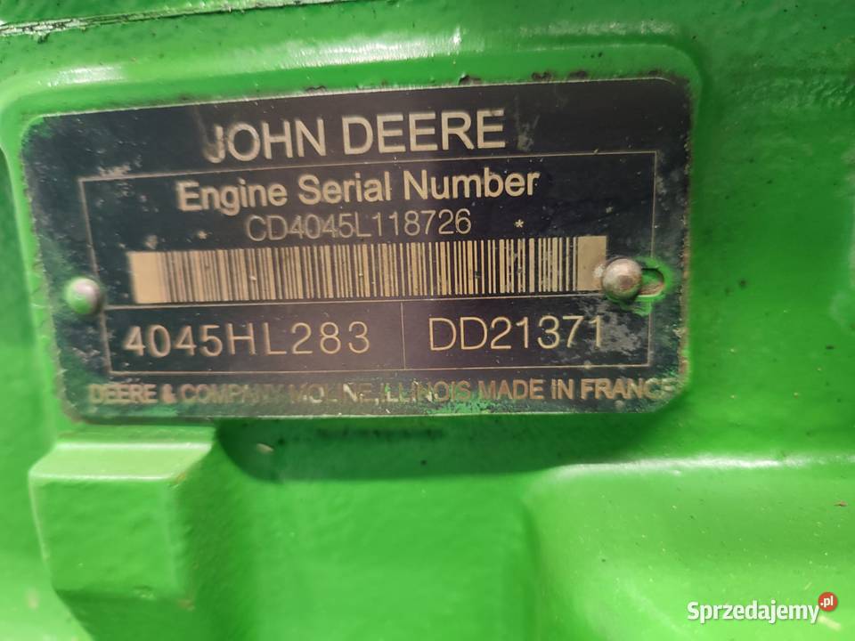 Słupek silnika JOHN DEERE 61306430 Pozostałe Wilkowo