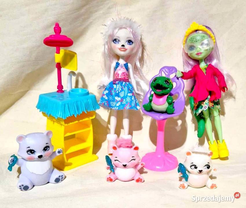 Enchantimals Zestaw Pristina Polar Bear i Andie 4 lata+ Biała Podlaska sprzedam