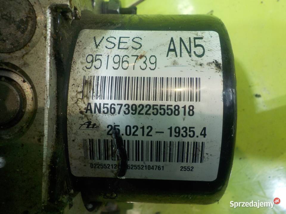 OPEL ANTARA LIFT 22 CDTI 12r pompa ABS 95196739 Pompy hamulcowe Suków