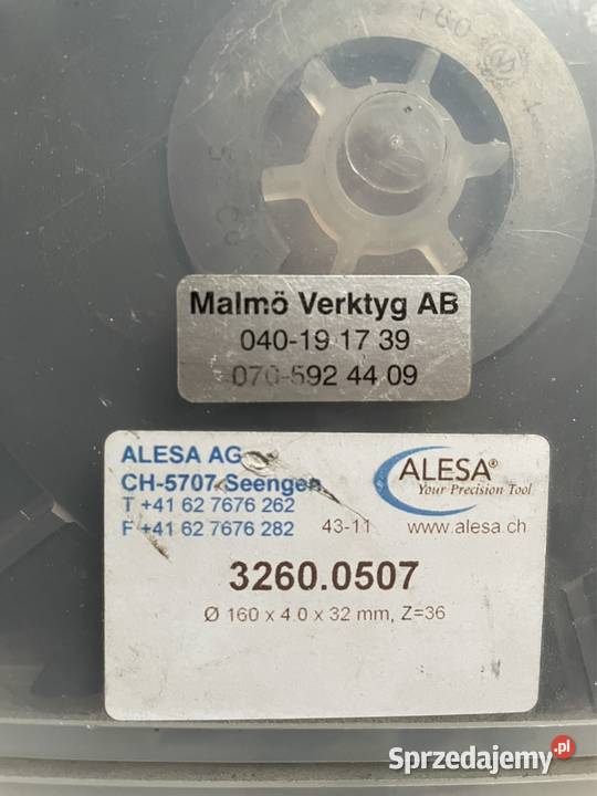 Frez tarczowy ALESA fi 160 Czarnożyły sprzedam