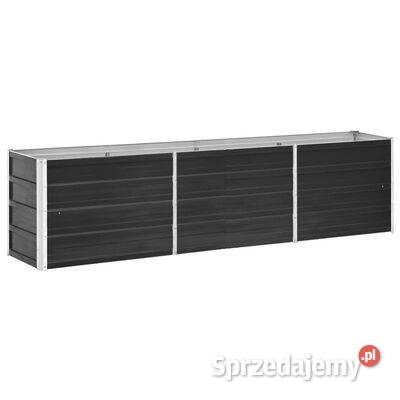 vidaXL Podwyższona donica z galwanizowanej stali Warszawa