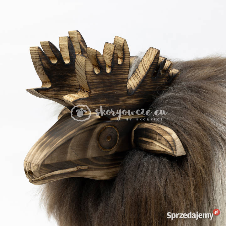 Krzesło renifer dekoracyjny brązowo biały Figurki i rzeźby Szaflary