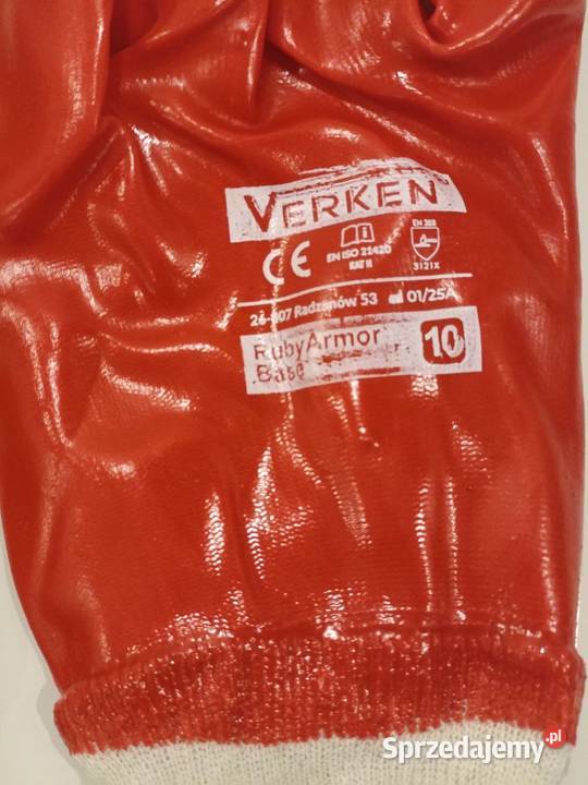 Rękawice ochronne Verken Ruby Armor Base Radom