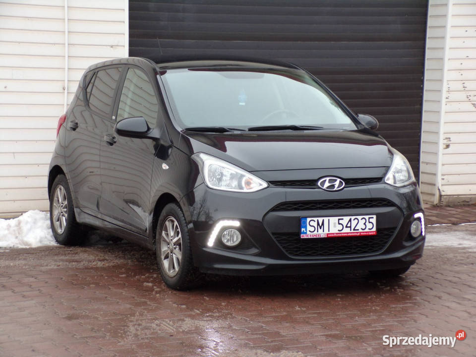 Hyundai i10 Klimatyzacja LED Gwarancja II 2013 kurtyny powietrzne śląskie Mikołów