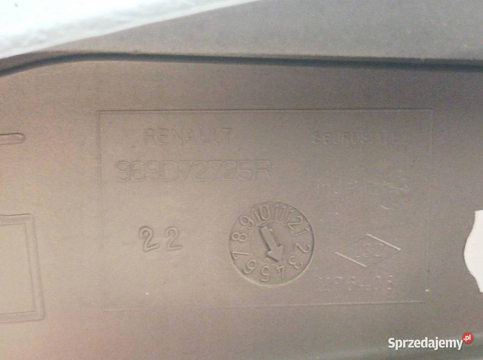 OSŁONA PODSUFITKI DASZKÓW LEWA PRAWA KPL Renault osobowe