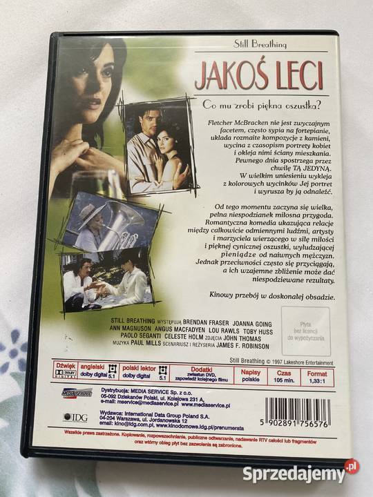 Jakos lecifilm na plycie DVD
