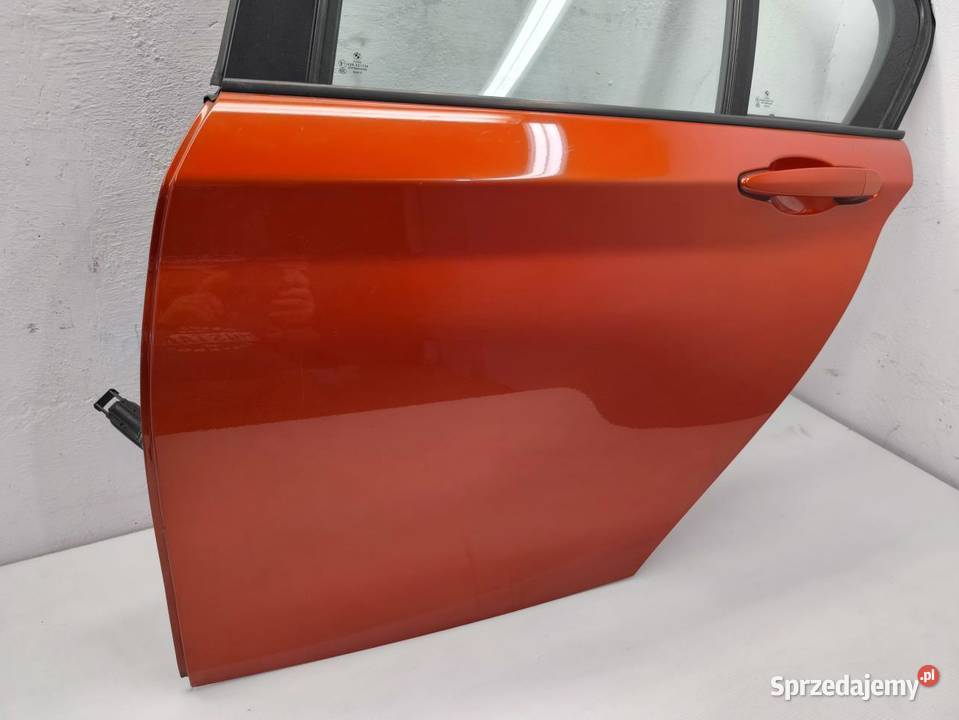 DRZWI LEWY TYŁ BMW F20 B44 VALENCIA ORANGE Drzwi wielkopolskie