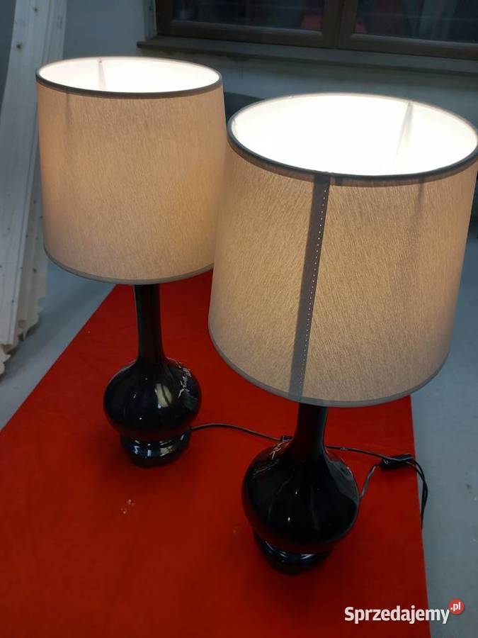 lampa stołowa z laki komplet 2 małopolskie Kraków