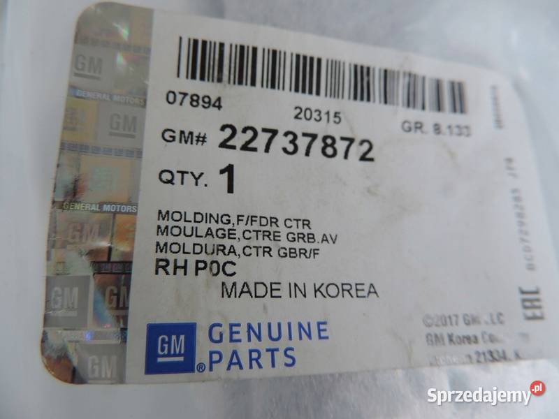 22737872 OPEL ANTARA KIERUNKOWSKAZ PRAWY KRATKA Kierunkowskazy