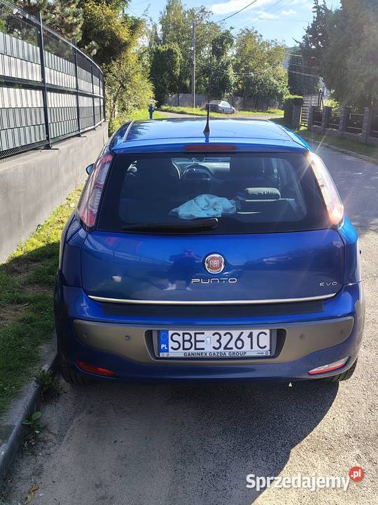 Fiat punto evo 14 benzyna gaz nieuszkodzony śląskie Rogoźnik