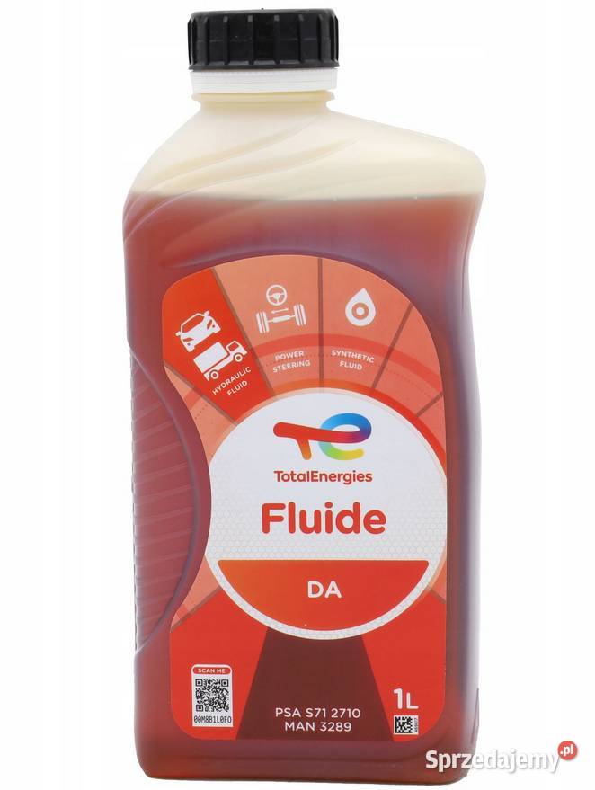 Syntetyczny Olej Przekładniowy Total Fluide DA Nowa Karczma