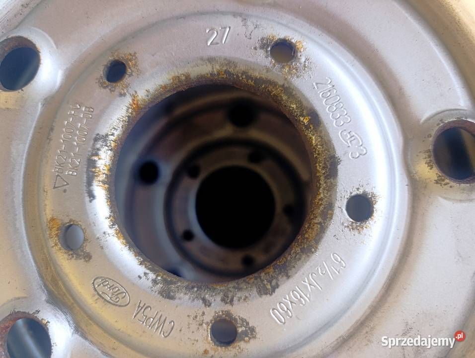 Felgi stalowe 5x160 16 Ford Transit Custom