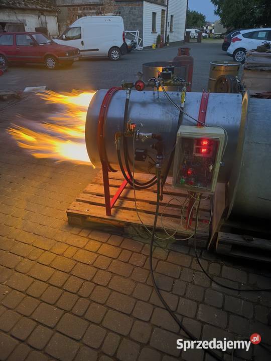 Palnik Gazowy 800kW 2000kW na propan do suszarni nieuszkodzony Galewice