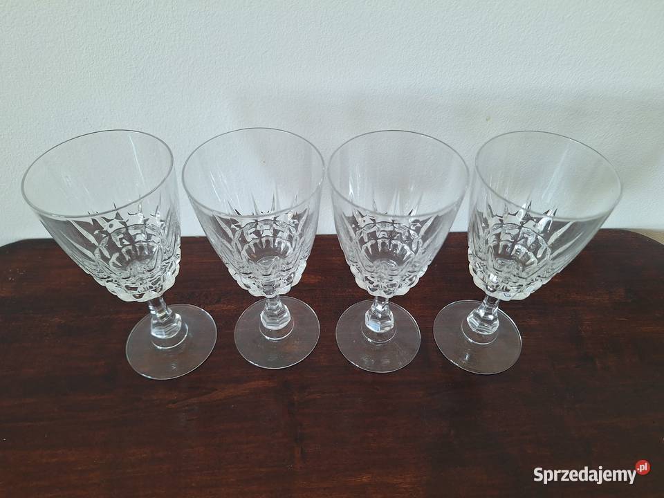 Cristal DArques France Pompadour zestaw 4 Gdańsk sprzedam