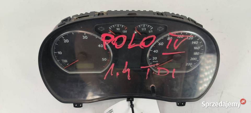 LICZNIK ZEGAR VOLKSWAGEN POLO 110080124015A