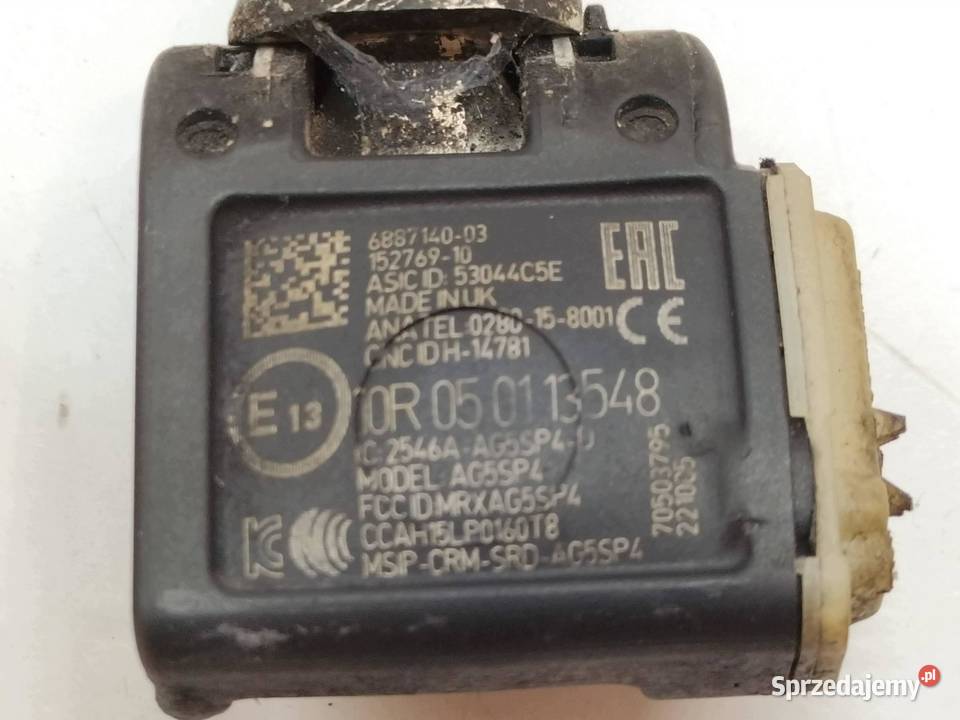 CZUJNIK SENSOR TPMS CIŚNIENIA W OPONACH 6887140