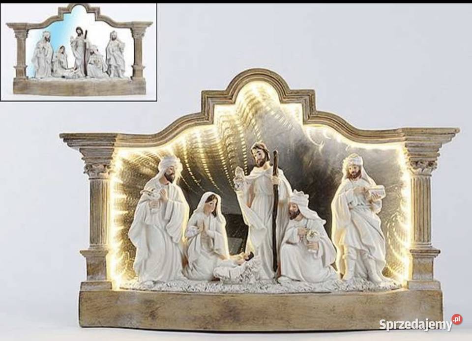 Szopka Bożonarodzeniowa Święta Rodzina LED małopolskie Golkowice sprzedam