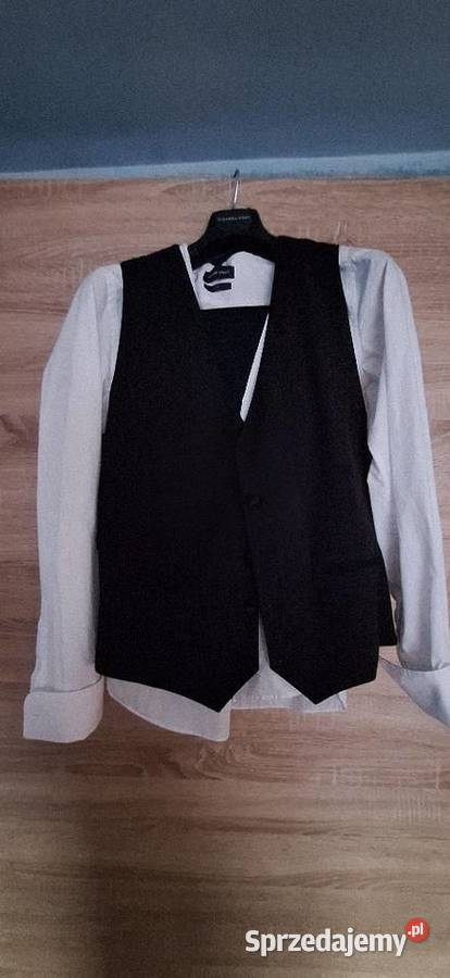 Garnitur ślubny firmy Giacomo Conti czarny Męska podkarpackie Dębica