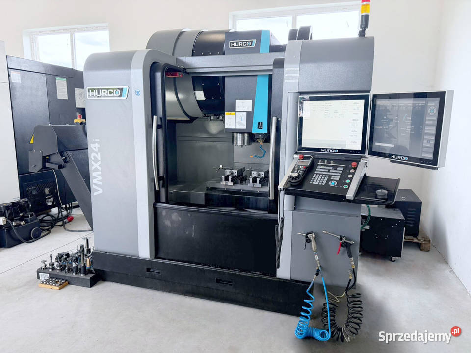 Frezarka CNC HURCO VMX 24 i 2016 r 12 000 obrmin Zabór