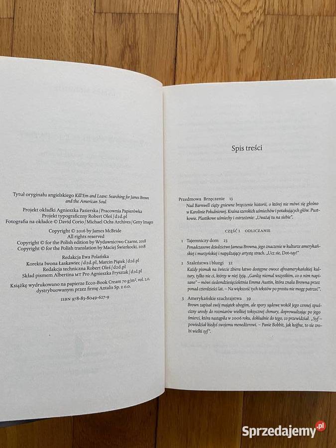 James McBride Załatw publikę i spadaj Katowice