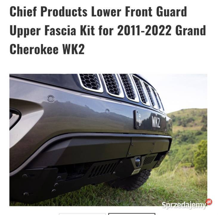 Chief products Górna osłona zderzaka Głogów