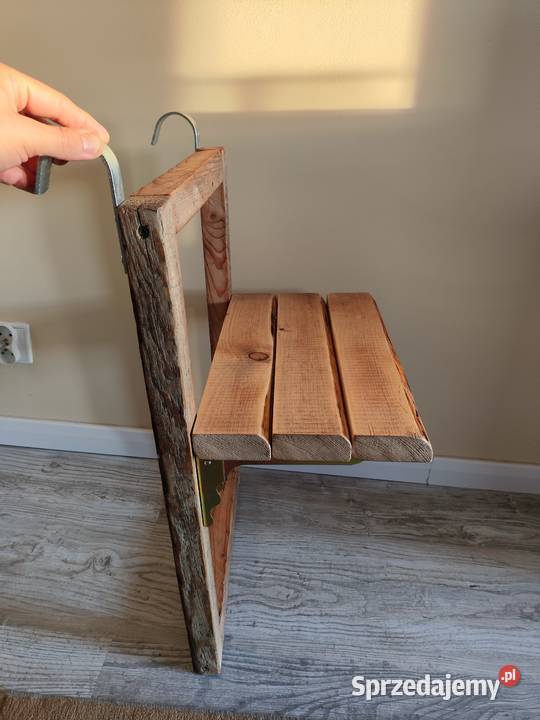 Składany drewniany stolik balkonowy Stoliki kawowe i ławy Poznań