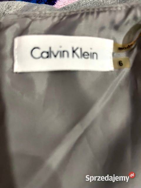 calvin klein sukienka biurowa koktajlowa Ołówkowa  Choszczno