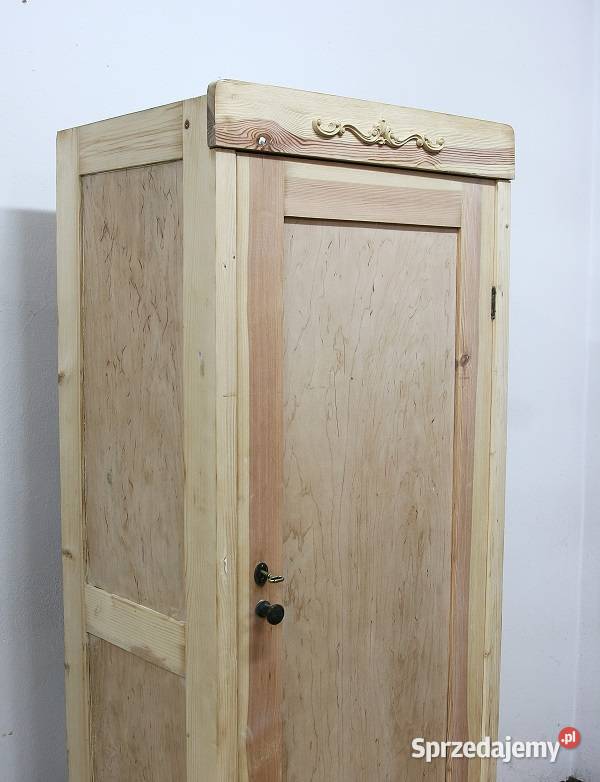 Mała Szafa Secesyjna Oczyszczona 66 AntykiMarki Meble