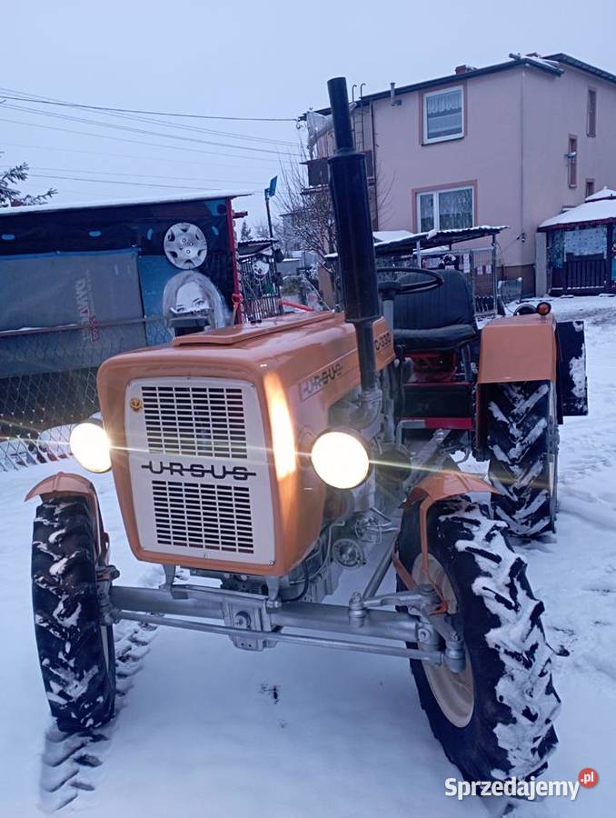 KONKRETNA Przeróbka 1987 r C330328 z Pługiem do Ursus śląskie Golasowice sprzedam