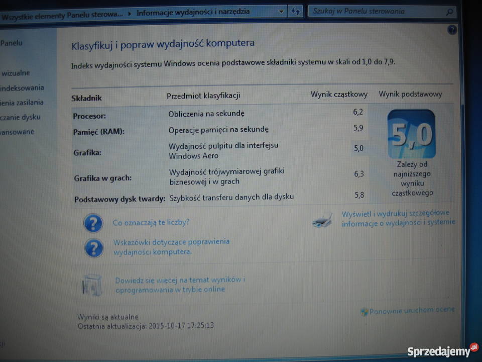 Laptop Toshiba Satellite L500 mocny i zadbany Windows 7  Niepołomice