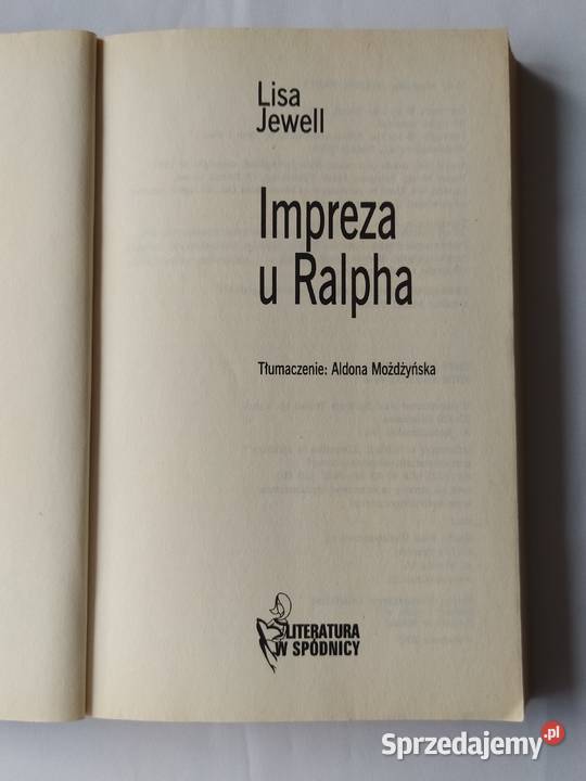 IMPREZA u RALPHA Lisa Jewell Hajnówka