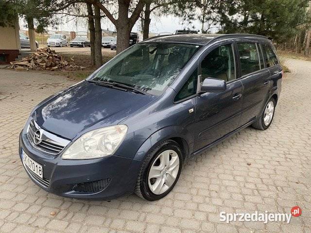 Opel Zafira B 17cdti 2010r 7 osobowy Van / Minibus Zafira Białystok sprzedam