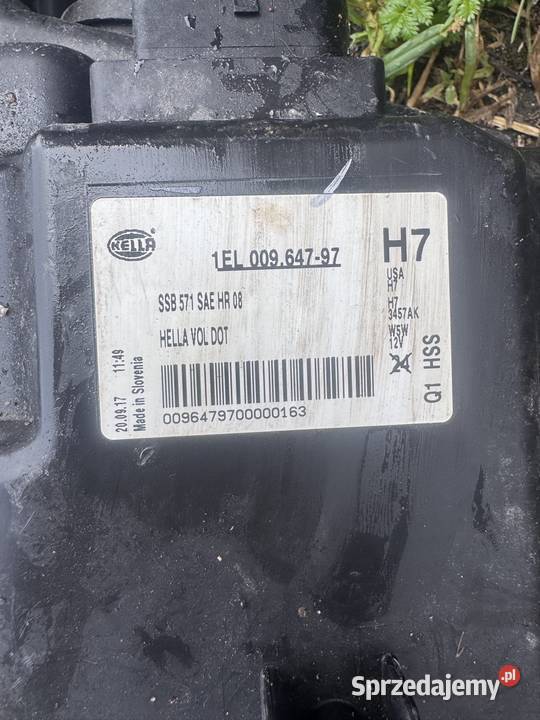 Lampa Mercedes c207 podlaskie Białystok