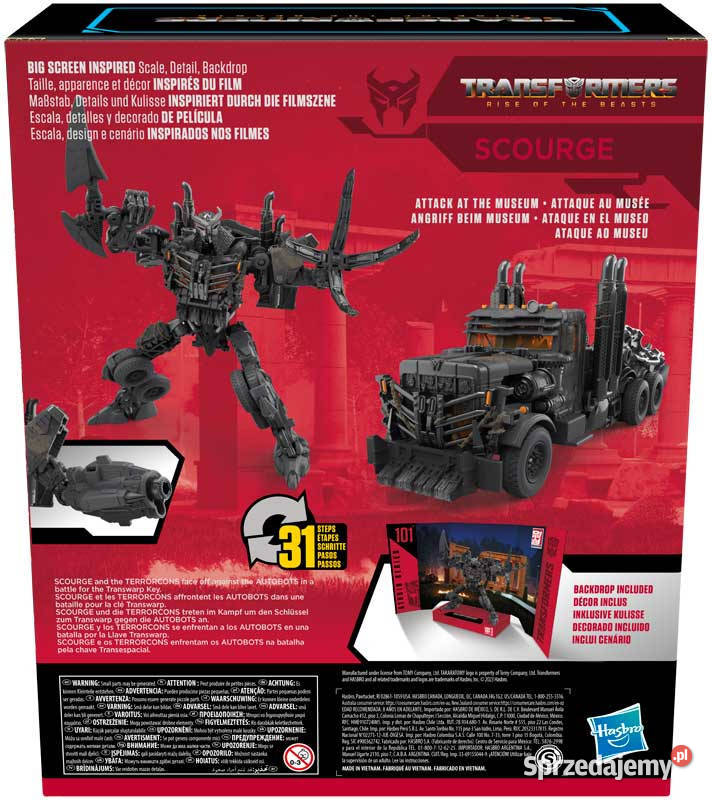 Transformers Scourge Generations Studio Series małopolskie