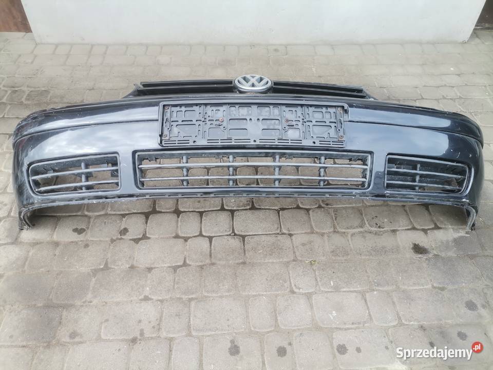 VW GOLF 4 IV ZDERZAK PRZÓD PRZEDNI CZARNY małopolskie Nowy Sącz