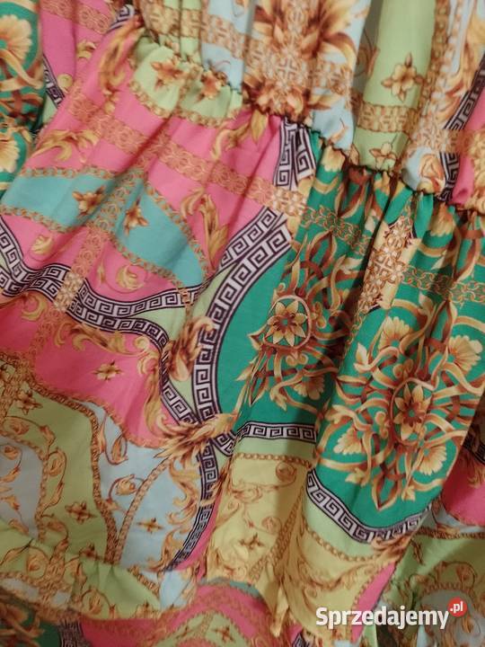 LXL Made in Italy Włoska Sukienka letnia w Inny wzór małopolskie Kraków