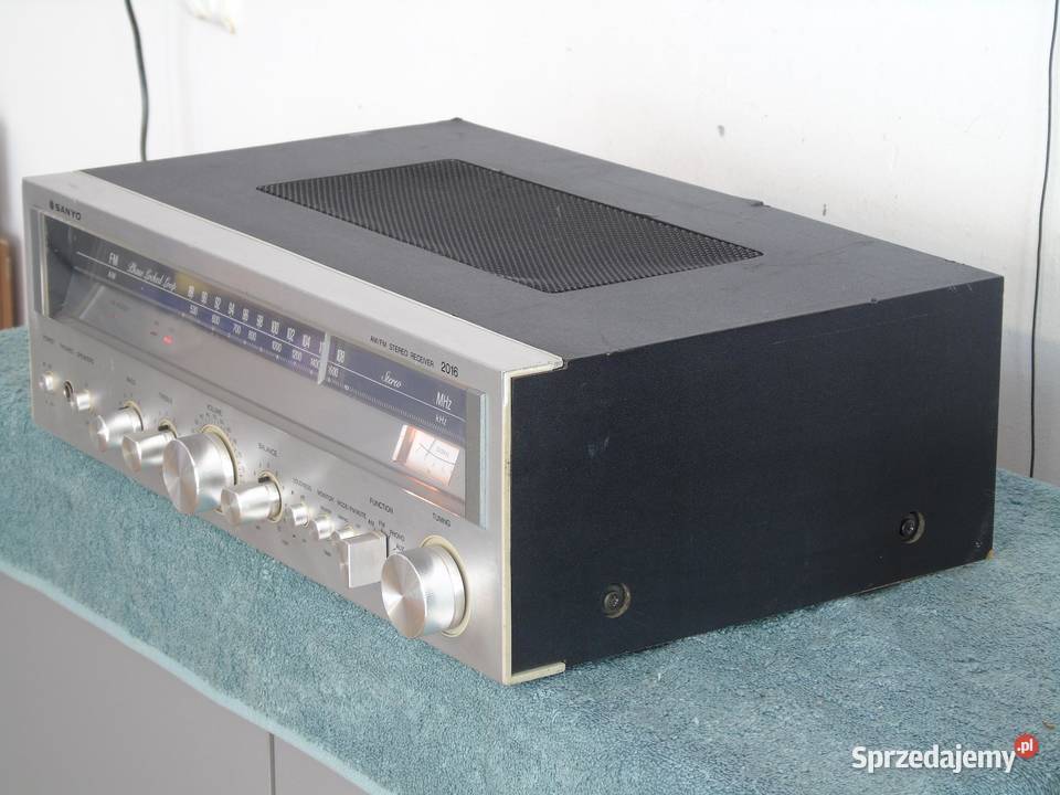 Amplituner Sanyo No 2016 sprawny Vintage WYSYŁKA Jasło sprzedam