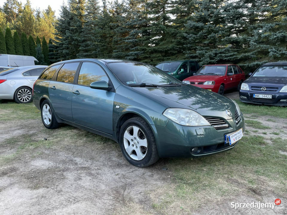 Nissan Primera 18 Benzyna 2003r Z Hakiem