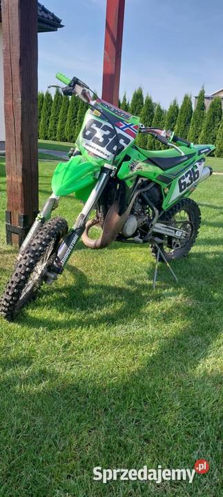 Cross kawasaki Kx85 2017 nieuszkodzony Brojce sprzedam