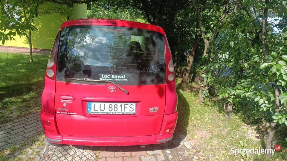 Yaris Verso 14 D4D 2002r 334325km Czerniejów-Kolonia
