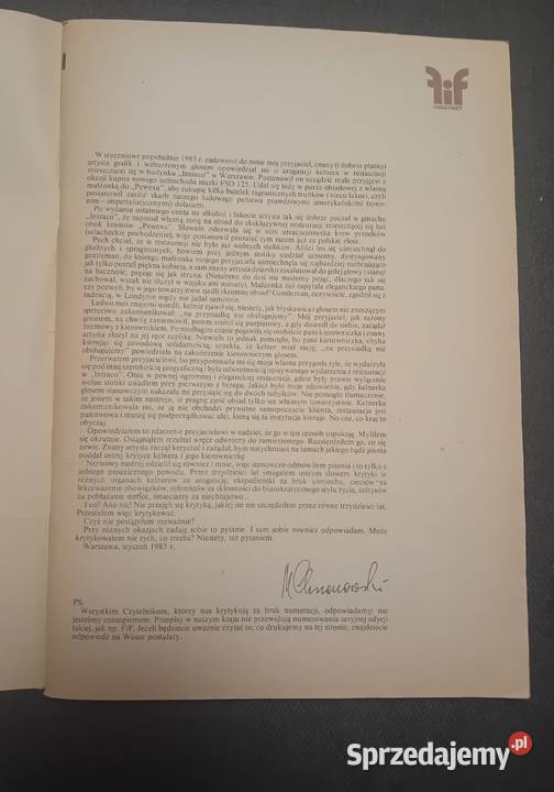 Fikcje i Fakty Dwa pierwsze numery z 1985r Koźminek