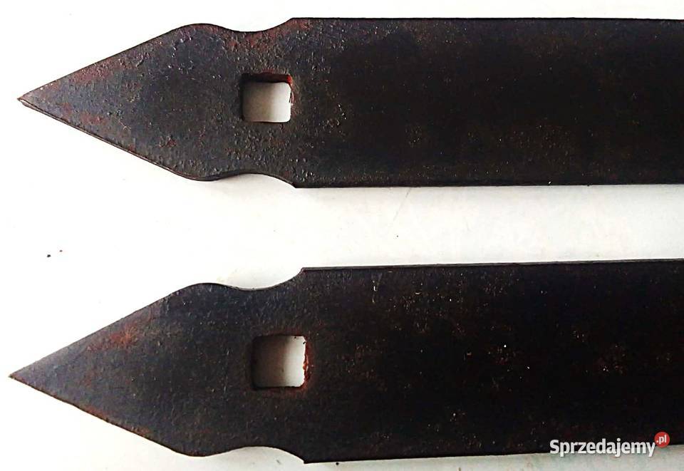 2 x ZAWIAS PASOWY 4004 mm Ozdobny do bram furtek Akcesoria Rewal