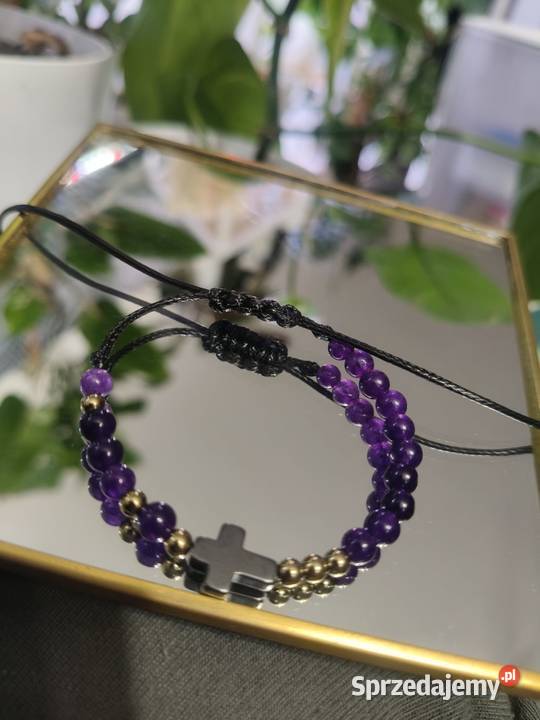 Bransoletka kamień naturalny różaniec Katowice