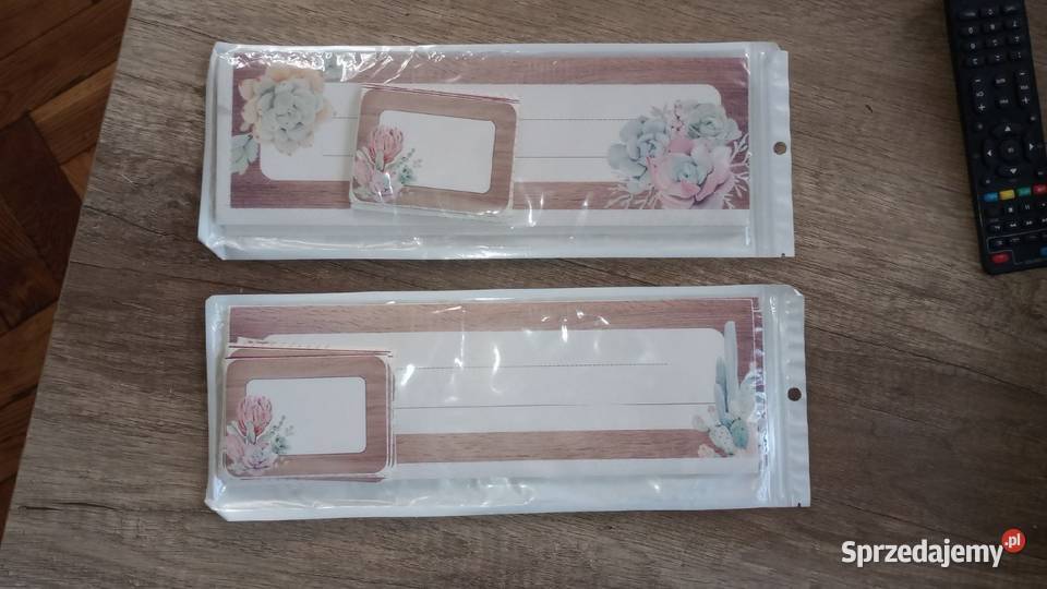 ETYKIETYNAKLEJKI OKOLICZNOŚCIOWE Łódź